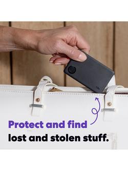 Life360 Tile Slim Wallet/Item Finder with Bluetooth Tracker, iOS & Android Compatible, Pack of 1, Black - view 2, Black