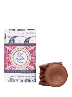 Rococo Milk Chocolate Rose Thins, 150g, 