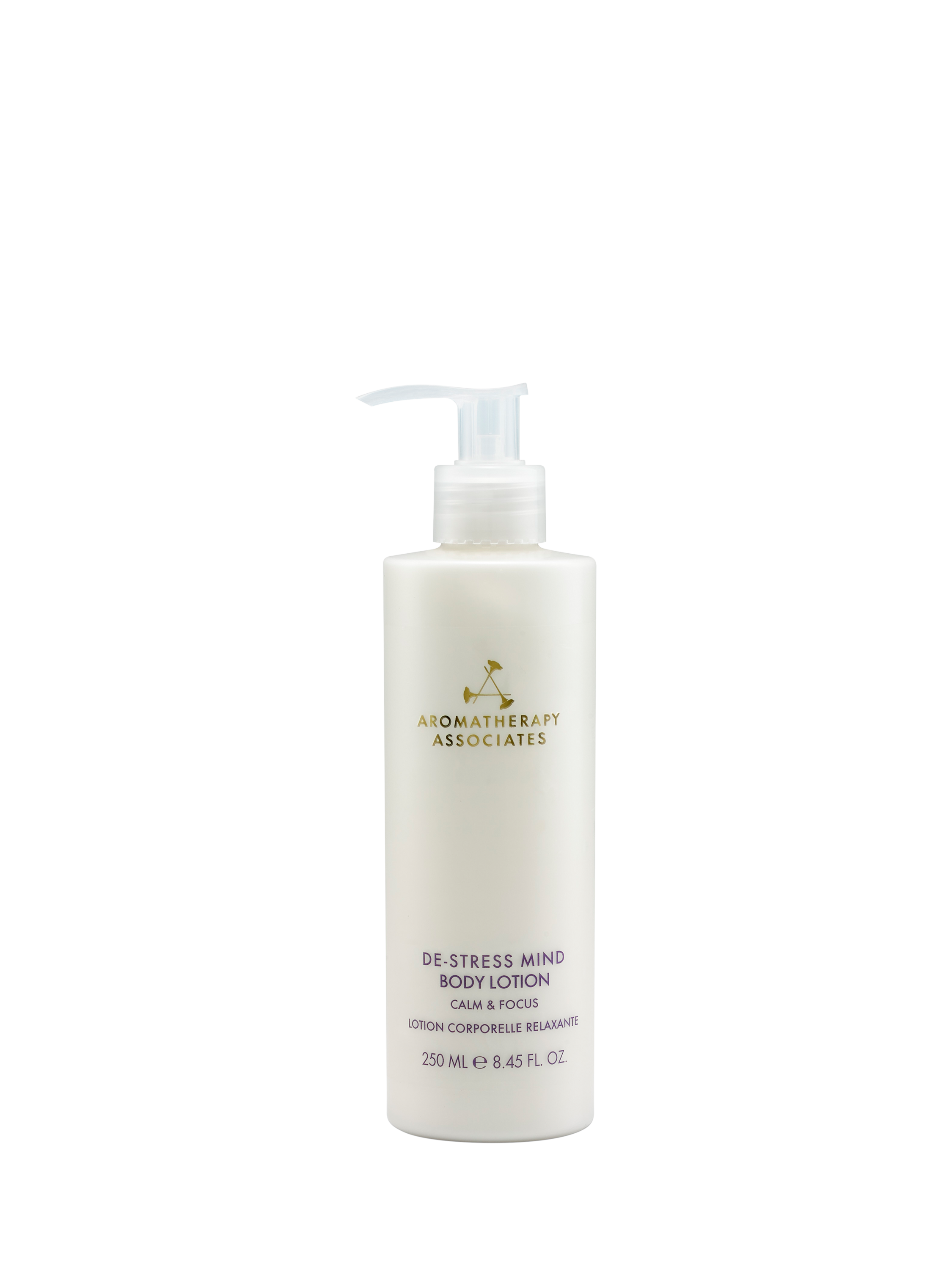 Product image 1 of 2, which shows Aromatherapy Associates De-Stress Mind Body Lotion, 250ml