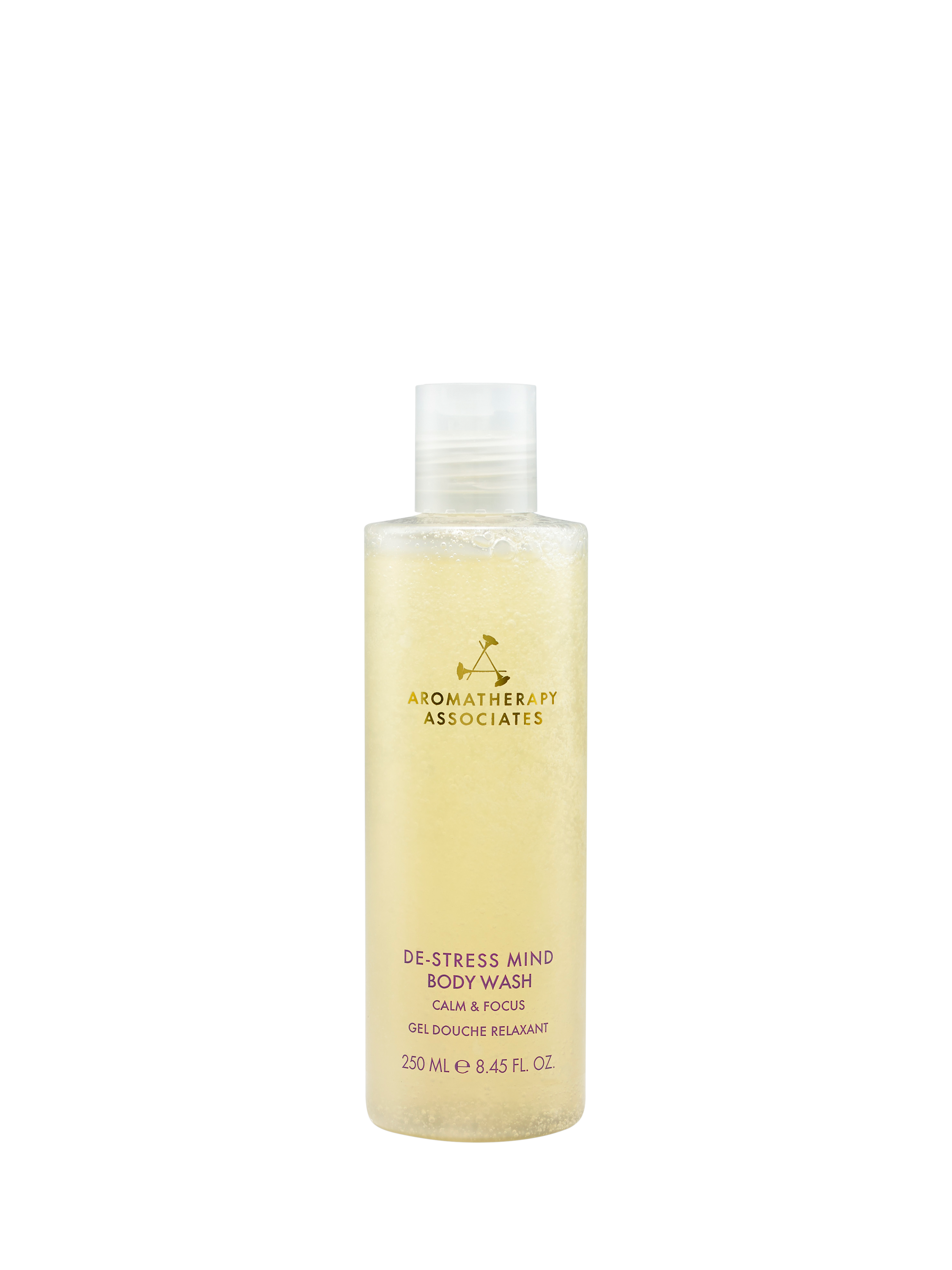 Product image 1 of 2, which shows Aromatherapy Associates De-Stress Mind Body Wash, 250ml