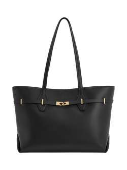 CHARLES & KEITH Arlet Tote Bag, Black