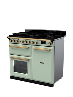 Rangemaster Estel Deluxe ESDL 100cm Dual Fuel Range Cooker with Gas Hob - view 2, Mint