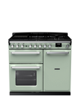 Rangemaster Estel Deluxe 100cm Dual Fuel Range Cooker with Gas Hob, Mint