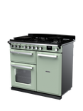 Rangemaster Estel Deluxe 100cm Dual Fuel Range Cooker with Gas Hob, Mint