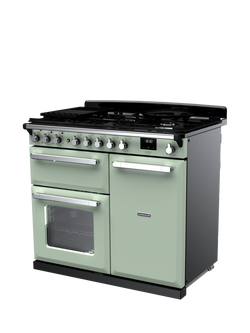 Rangemaster Estel Deluxe 100cm Dual Fuel Range Cooker with Gas Hob - view 2, Mint