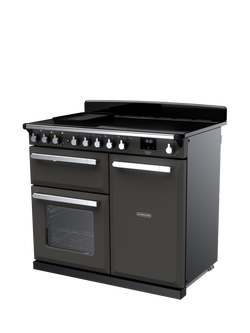 Rangemaster Estel Deluxe 100cm Electric Range Cooker with Induction Hob - view 2, Slate