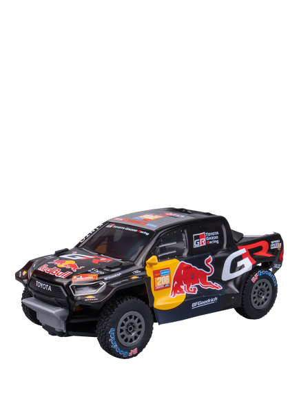 Nikko Dakar Night Mode Toyota Gazoo Racing Al-Attiah Remote Control Car, Multi