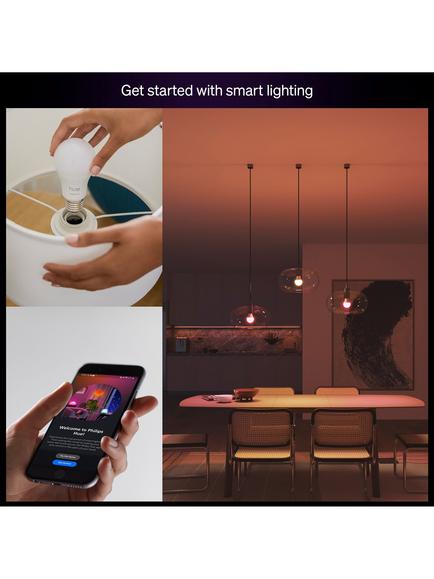 Philips Hue Essential White & Colour Ambiance 8W B22 Smart LED Bulb - view 2, Multi Multi