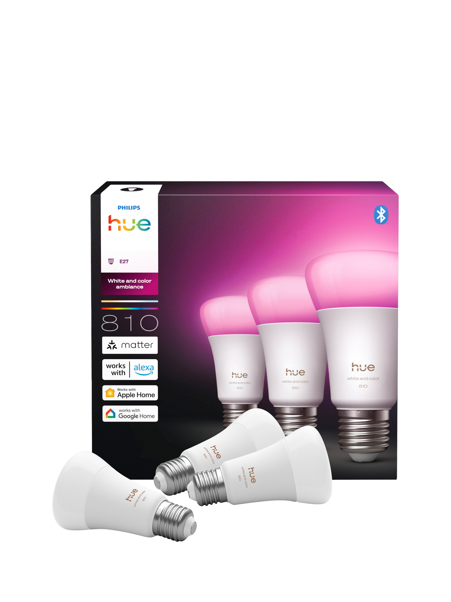 Philips Hue White & Colour Ambiance Wireless Lighting LED Colour