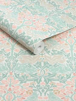 William Morris At Home Lullaby Wallpaper - view 2, Lullaby Blues