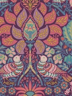 William Morris At Home Dove & Rose Wallpaper, Carnival