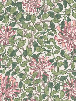 William Morris At Home Honeysuckle Wallpaper, Blossom