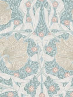 William Morris At Home Pimpernel Wallpaper, Ocean