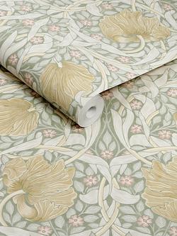 William Morris At Home Pimpernel Wallpaper - view 2, Spring Breeze