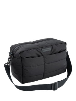 Done by Deer Quilted Stroller Bag, Black, Black