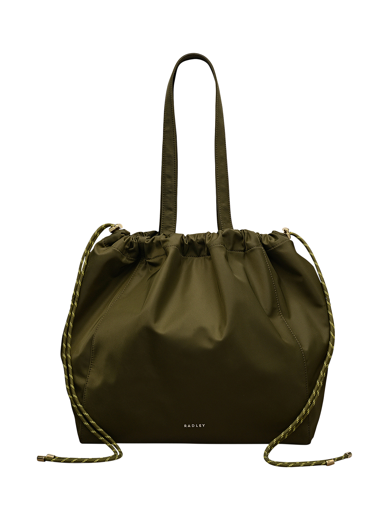 Product image 1 of 7, which shows Radley Eden Row Large Open Top Tote Bag, Khaki