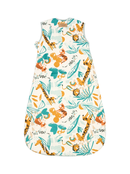 Tutti Bambini Run Wild Baby Sleeping Bag, 2.5 Tog, 0-6 months, Natural White, Natural White