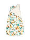 Tutti Bambini Run Wild Baby Sleeping Bag, 2.5 Tog, 0-6 months, Natural White