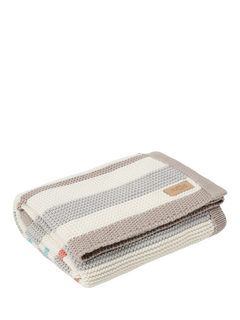 Tutti Bambini Chunky Knitted Blanket, Multi