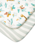 Tutti Bambini Crib Jungle Bedding Set, Multi
