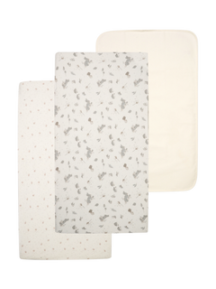 Tutti Bambini Starter Cocoon Cotbed Bedding Set, White