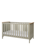 Tutti Bambini Misha 3-in-1 Cotbed and Pocket Sprung Mattress, Sage/Oak