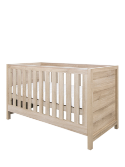 Tutti Bambini Modena 3-in-1 Cotbed and Pocket Sprung Mattress, Oak