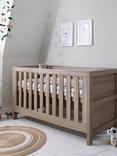 Tutti Bambini Modena 3-in-1 Cotbed and Pocket Sprung Mattress, Oak