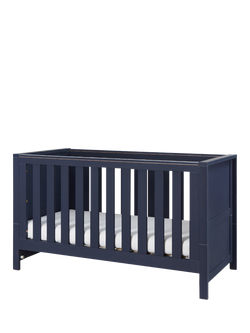 Tutti Bambini Tivoli 3-in-1 Cotbed and Pocket Sprung Mattress, Navy