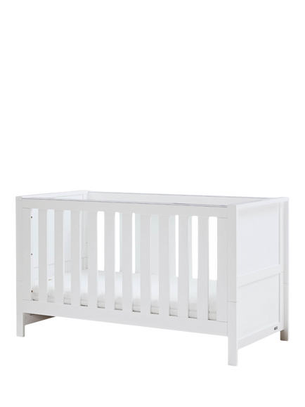 Tutti Bambini Tivoli 3-in-1 Cotbed and Pocket Sprung Mattress, White