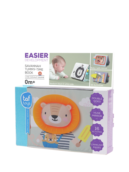 Taf Toys Savannah Tummy Time Book - view 2, Multi
