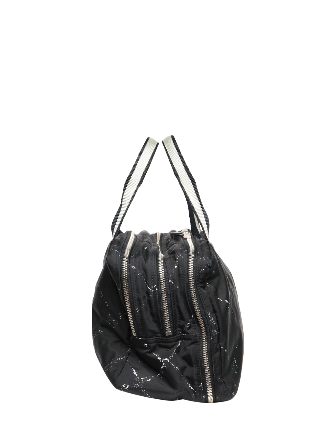 Product image 2 of 10, which shows Pre-loved CHANEL 1997 Canvas Toiletries Bag, Black
