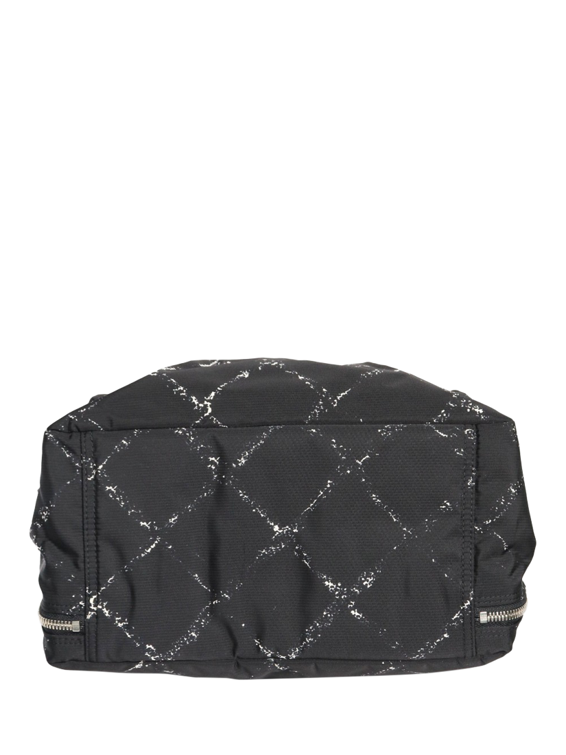 Product image 5 of 10, which shows Pre-loved CHANEL 1997 Canvas Toiletries Bag, Black