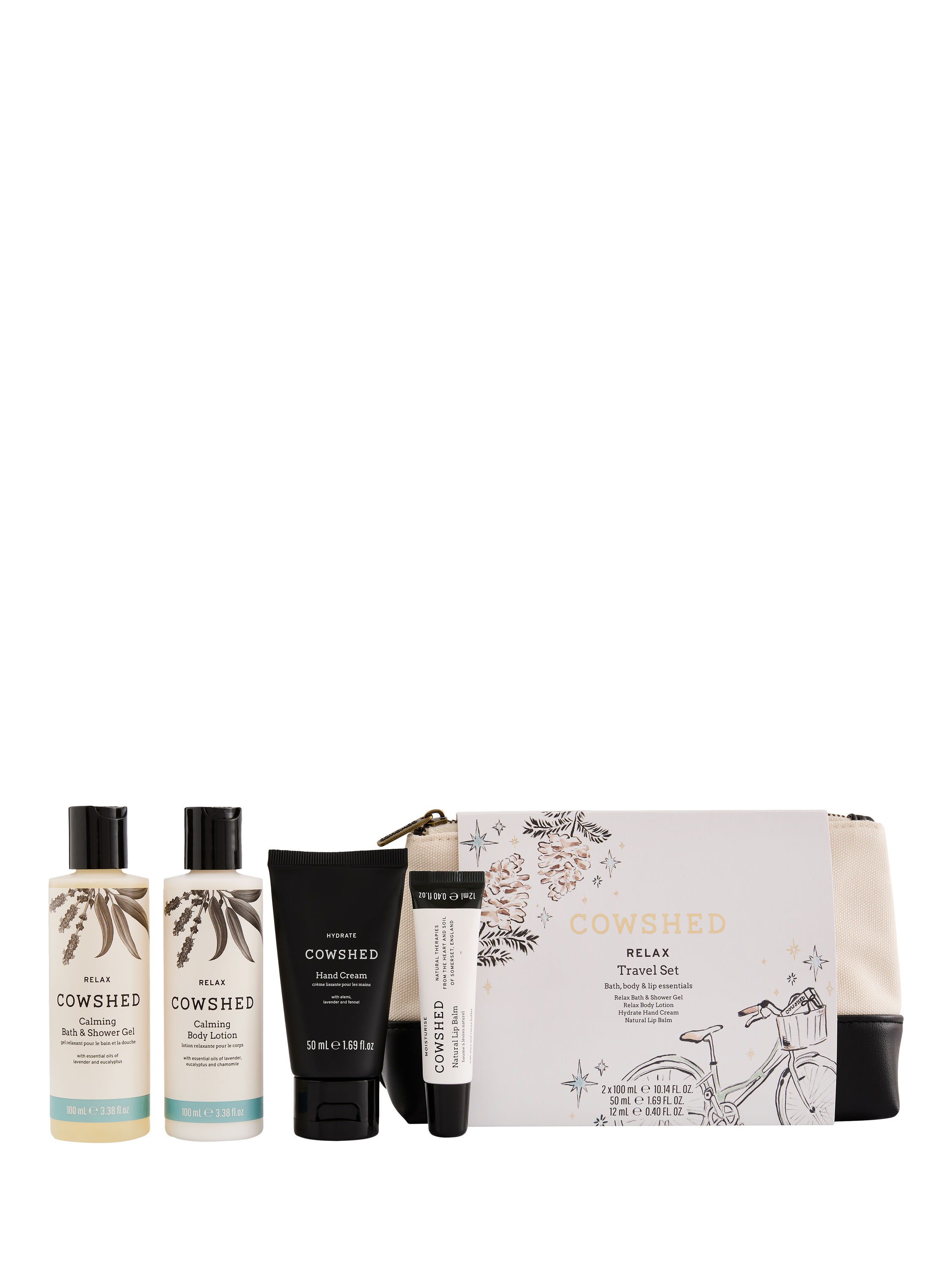 Cowshed Relax Travel Bodycare Gift Set