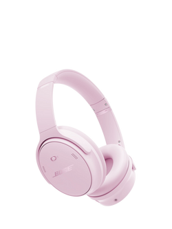 Bose QuietComfort Noise Cancelling Over-Ear Wireless Bluetooth Headphones with Mic/Remote, Petal Pink