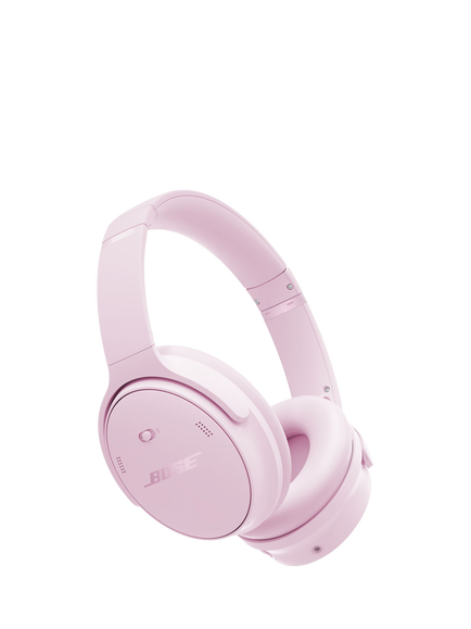 Bose QuietComfort Noise Cancelling Over-Ear Wireless Bluetooth Headphones with Mic/Remote, Petal Pink