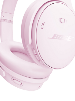 Bose QuietComfort Noise Cancelling Over-Ear Wireless Bluetooth Headphones with Mic/Remote - view 2, Petal Pink