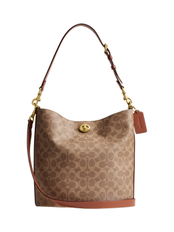 Coach Signature Bucket Bag, Tan Caramel, B4/Tan Caramel