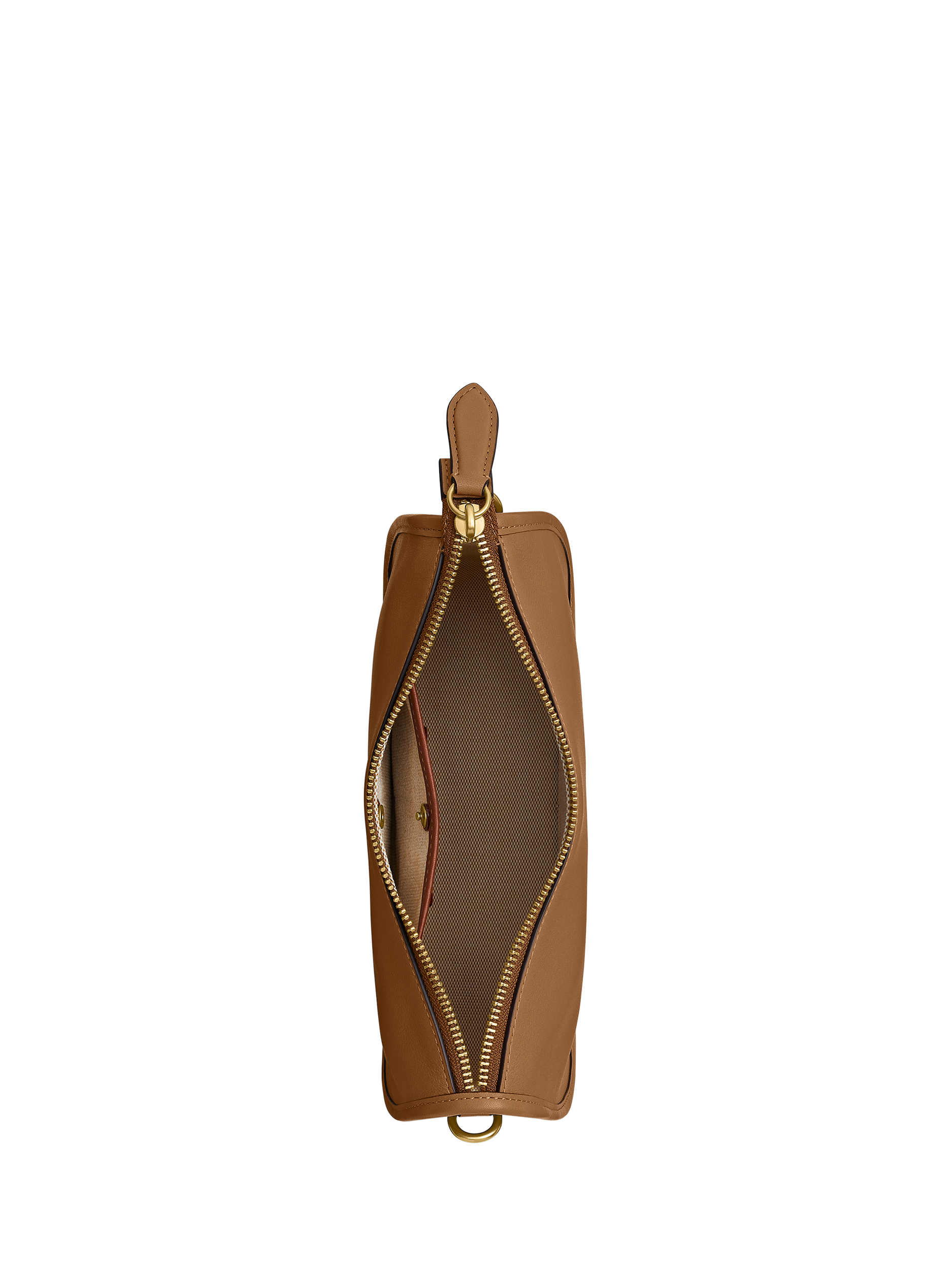 Product image 3 of 3, which shows Coach Waverly Leather Shoulder Bag, Honey Brown