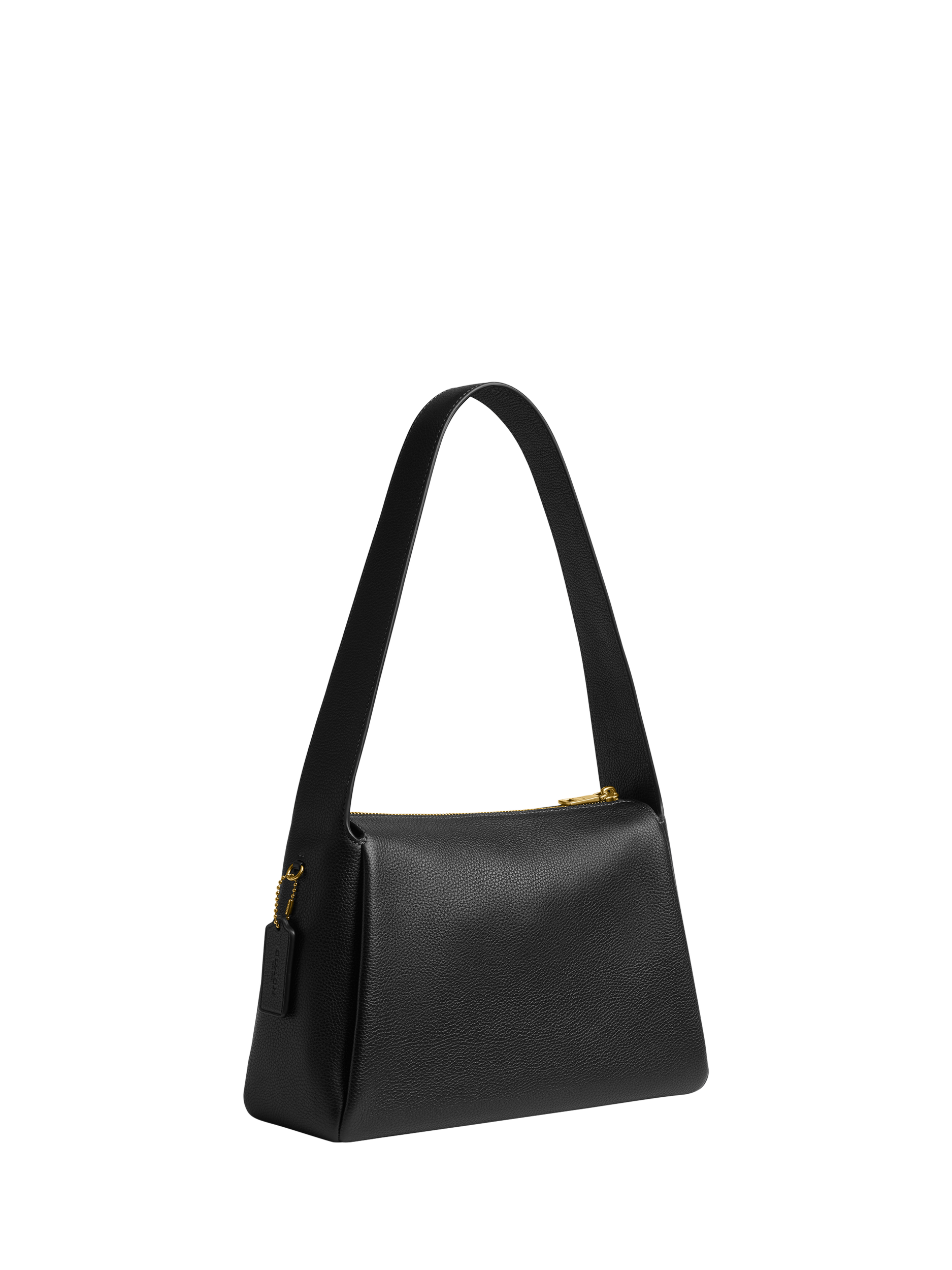 Product image 3 of 6, which shows Coach Lola Leather Shoulder Bag, Black
