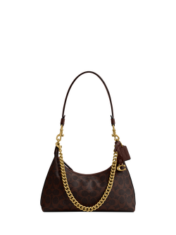 Coach Signature Juliet 25 Shoulder Bag, Maple, B4/Maple Maple