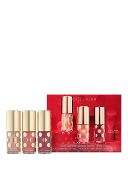 Estée Lauder Sheer Wonders Liited Edition Lip Oil Trio Makeup Gift Set, Multi