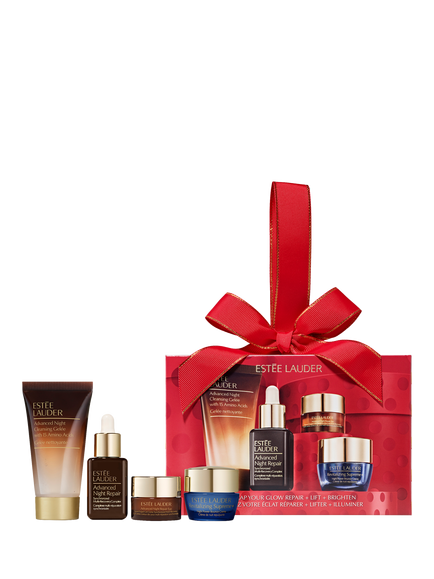 Estée Lauder Unwrap Your Glow Repair + Lift + Brighten Skincare Gift Set, 