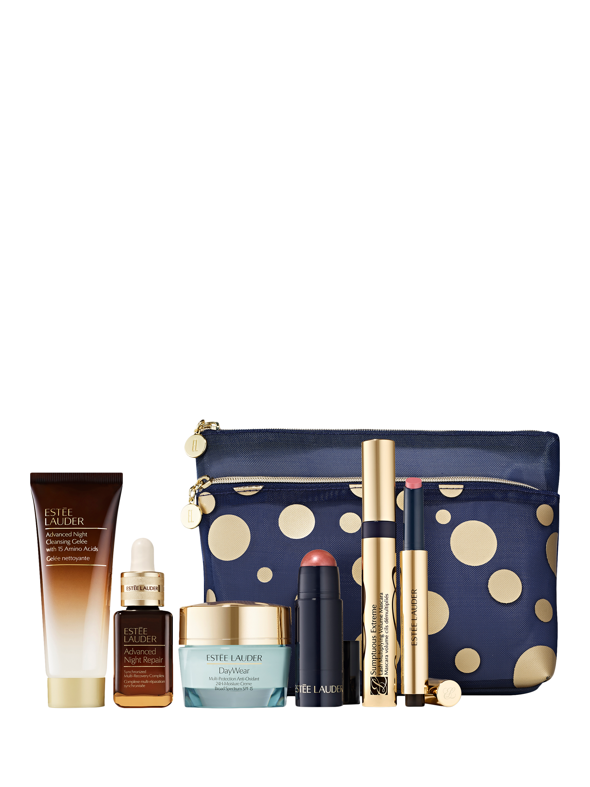 Product image 1 of 2, which shows Estée Lauder Skincare & Makeup Gift Set