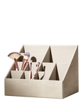 Truly Luxe Faux Shagreen Storage Organiser, Ivory