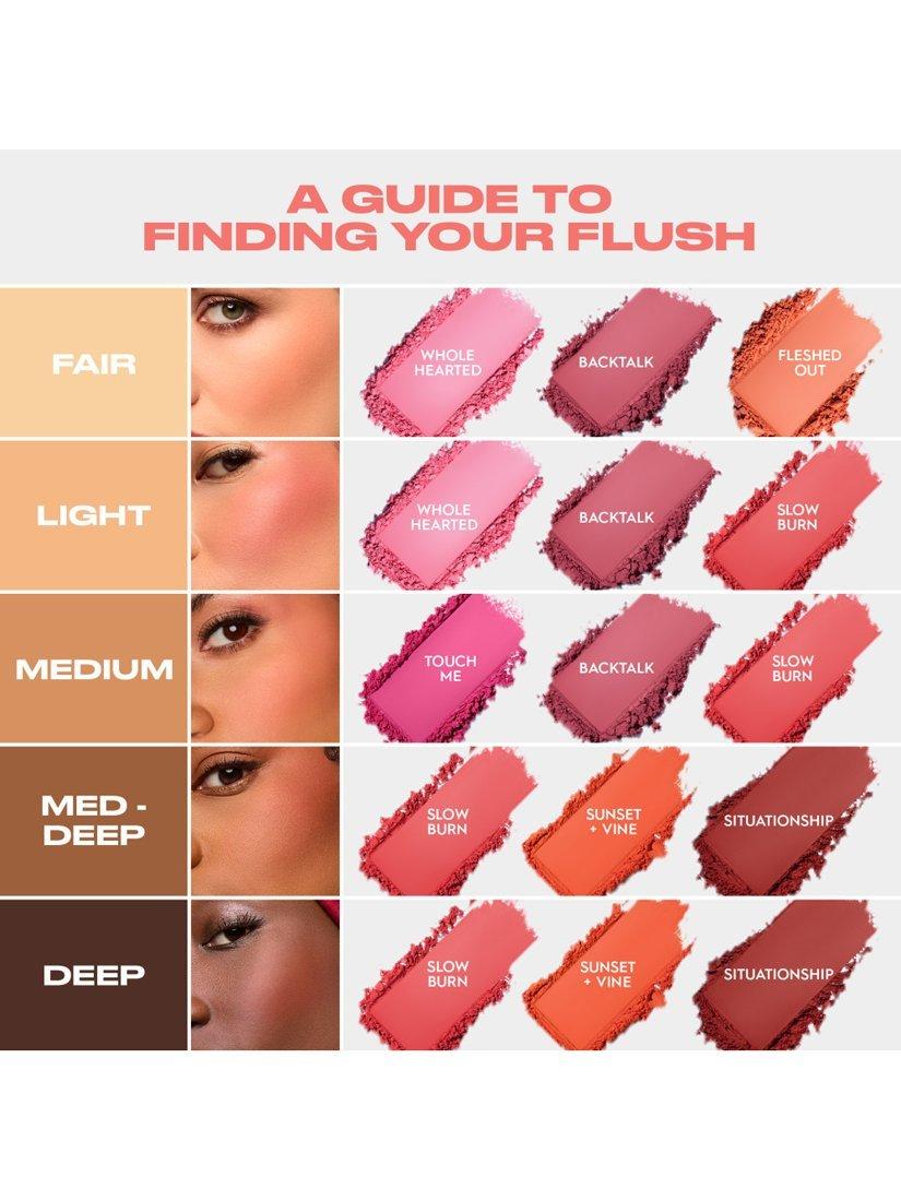 Product image 8 of 11, which shows Urban Decay Face Bond Blush Suede, Touch Me