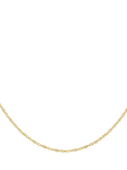 IBB 9ct Yellow Gold Diamond Cut Twist Curb Chain