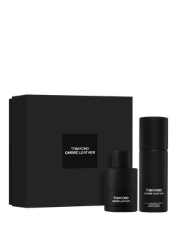 TOM FORD Ombré Leather Eau de Parfum 100ml & Body Spray Fragrance Gift Set, 