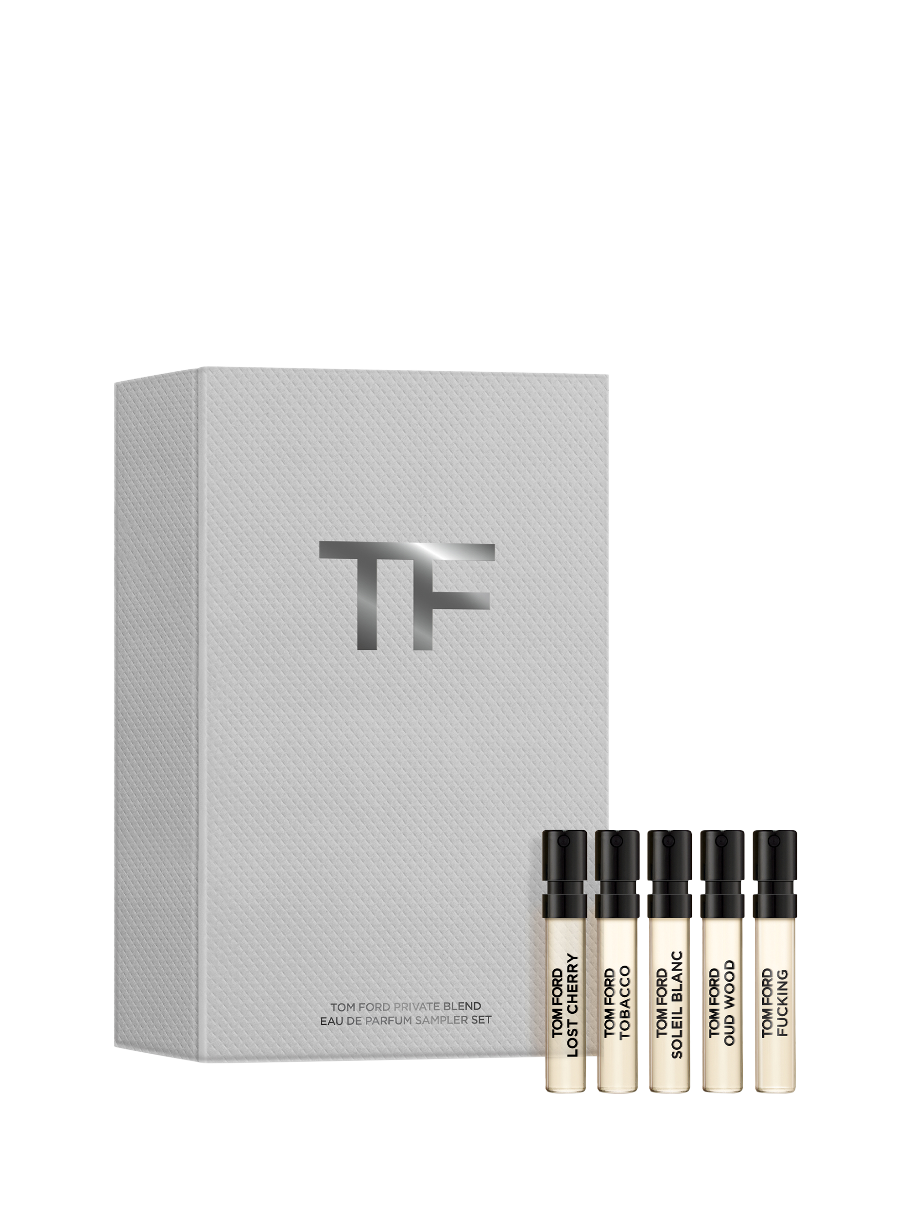 Product image 1 of 6, which shows TOM FORD Private Blend Eau de Parfum Sampler Fragrance Gift Set, 5 x 2ml