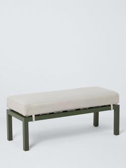 John Lewis Platform 8-Seater Corner Garden Dining/Lounge Set with Height-Adjustable Table, Green - view 2, Green